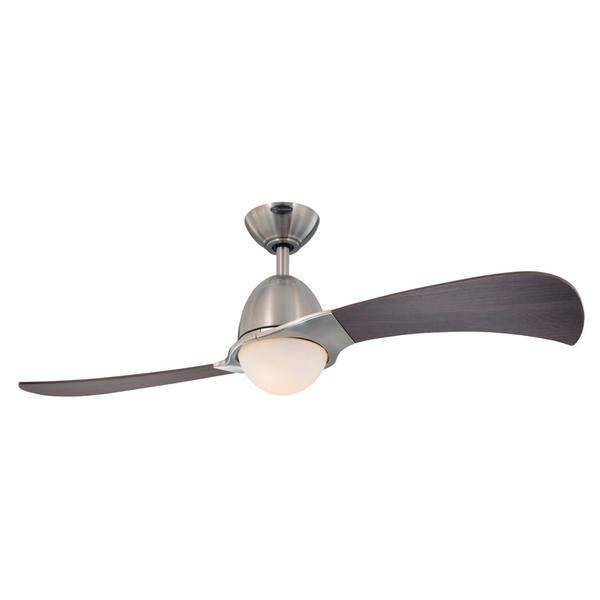 Westinghouse Solana 48" 2-Blade Brushed Nickel Indoor Ceiling Fan w/Dimmable LED 7223000